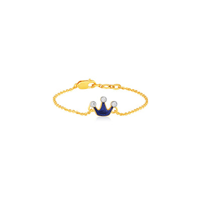 Cute purple crown set for boys