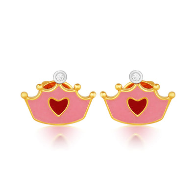 Cute pink crown set for girls