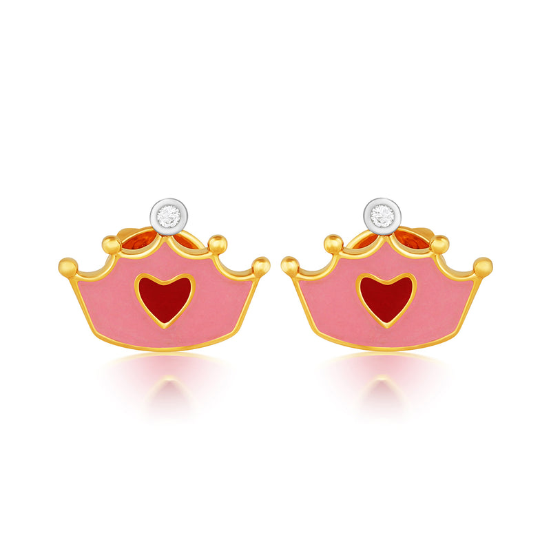 Cute pink crown set for girls