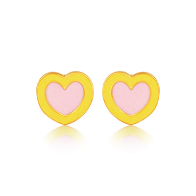 Cute pink heart shaped set for girls