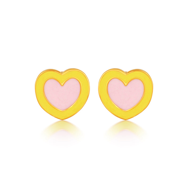 Cute pink heart shaped set for girls