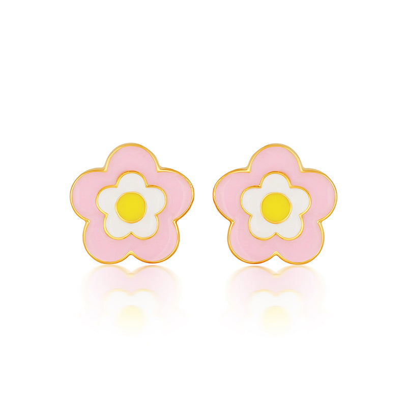 Cute pink flower set for girls