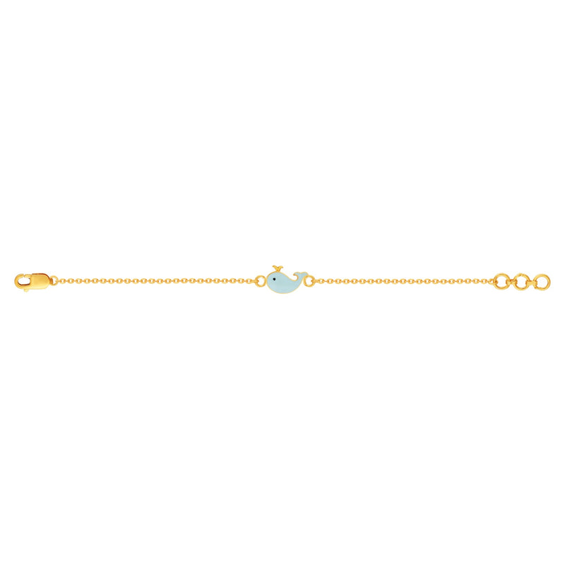 Cute Blue Whale Kids Bracelet