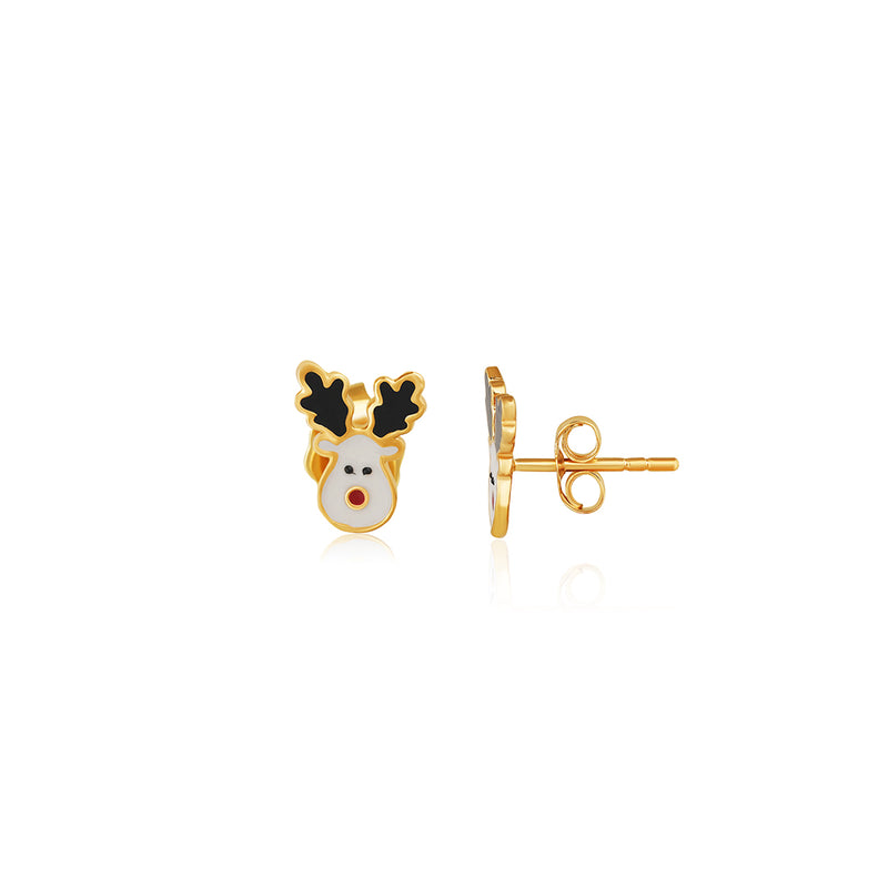 Cute Reindeer Kids Earring