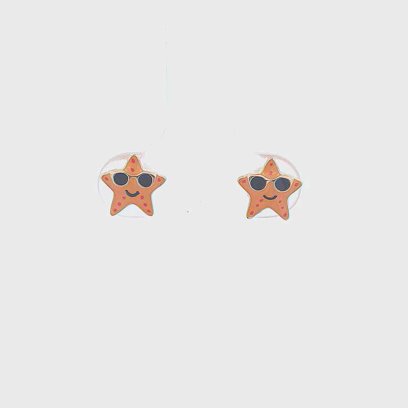 Cool Star Kids Earrings