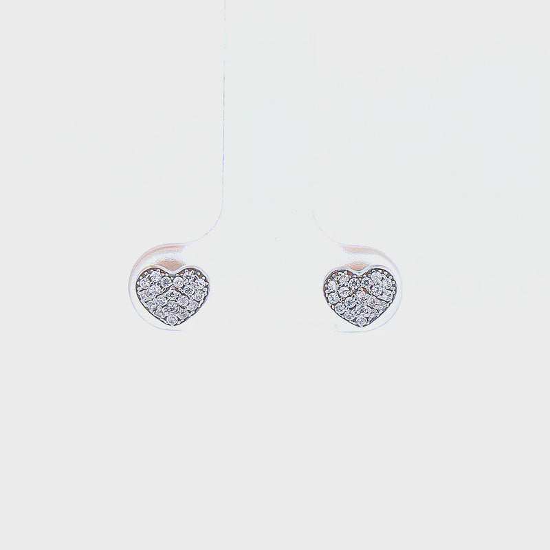 Studded Mini Heart Kids Earrings