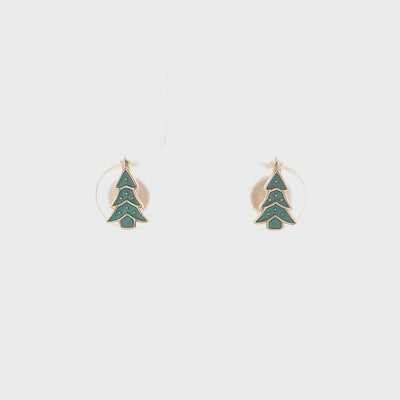 Christmas Tree Kids Earrings