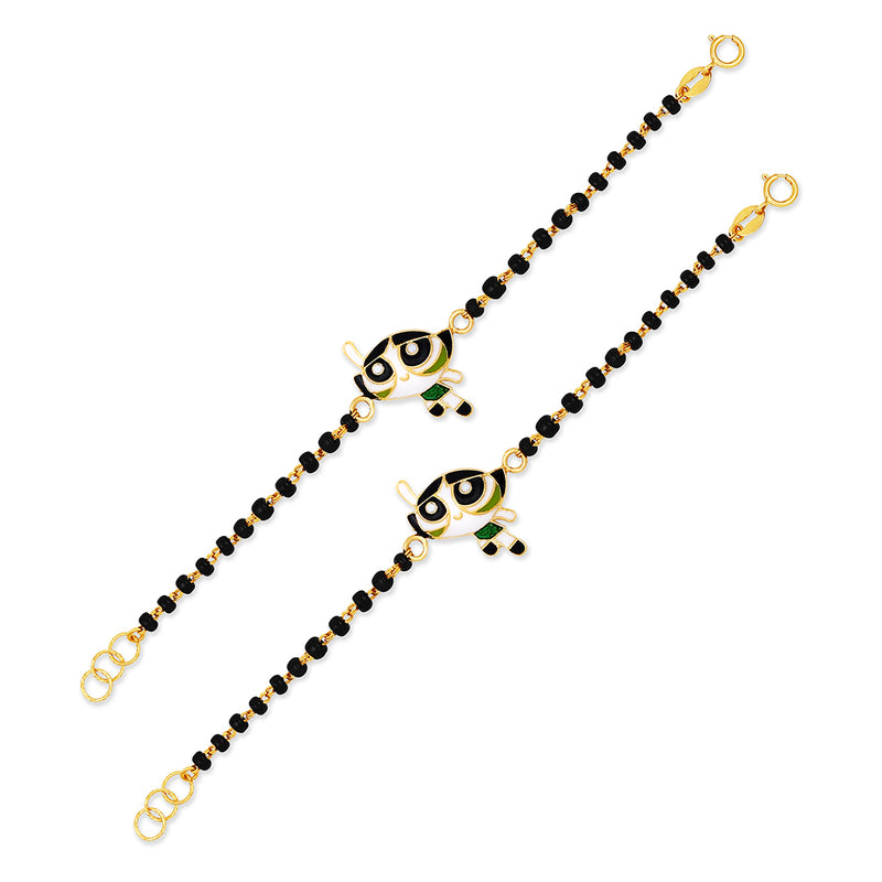 Powerpuff Buttercup Baby Nazaria Gold Bracelet