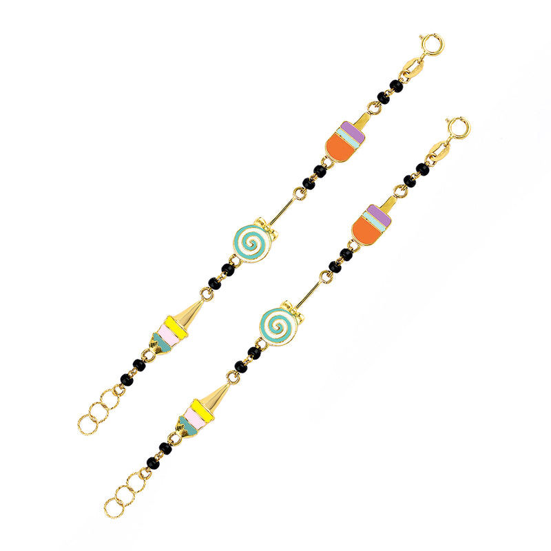 Three Candies Baby Nazaria Gold Bracelet