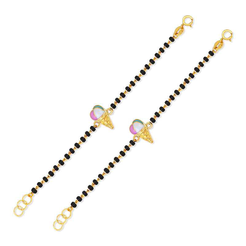 Icecream Cone Baby Nazaria Gold Bracelet