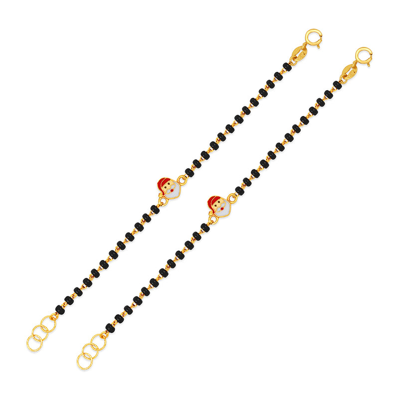 Santa Claus Baby Nazaria Gold Bracelet