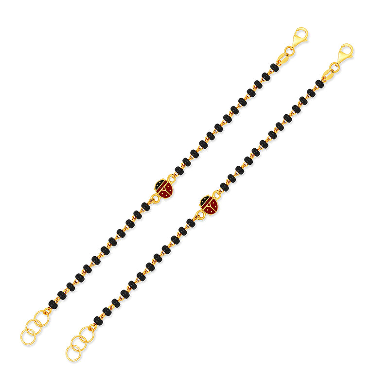 Cute Beetle Baby Nazaria Gold Bracelet