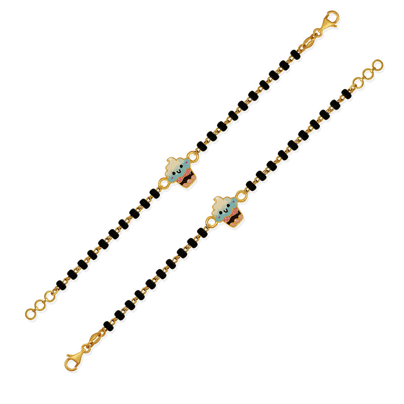 Cute Cupcake Baby Nazaria Gold Bracelet