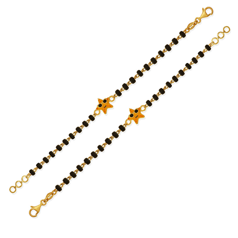 Cool Orange Star Baby Nazaria Gold Bracelet