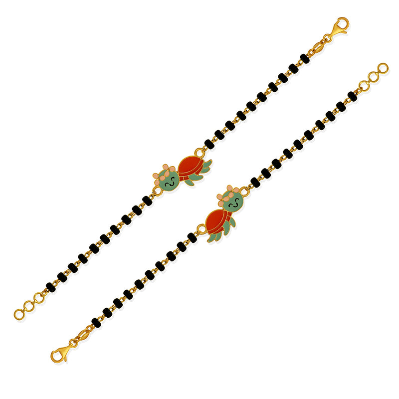 Cute Turtle Baby Nazaria Gold Bracelet