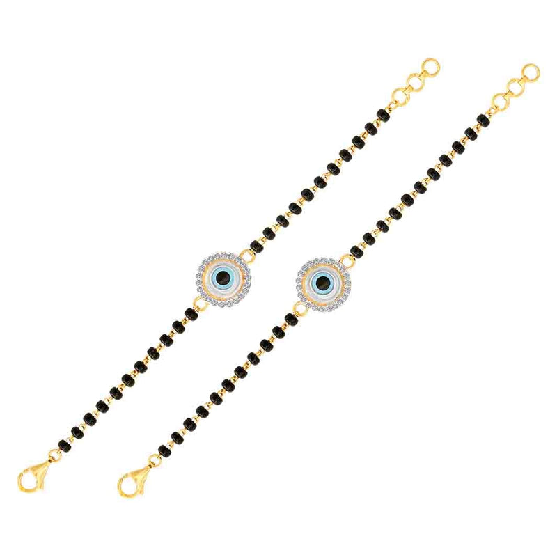 Evil Eye Baby Nazaria Gold Bracelet