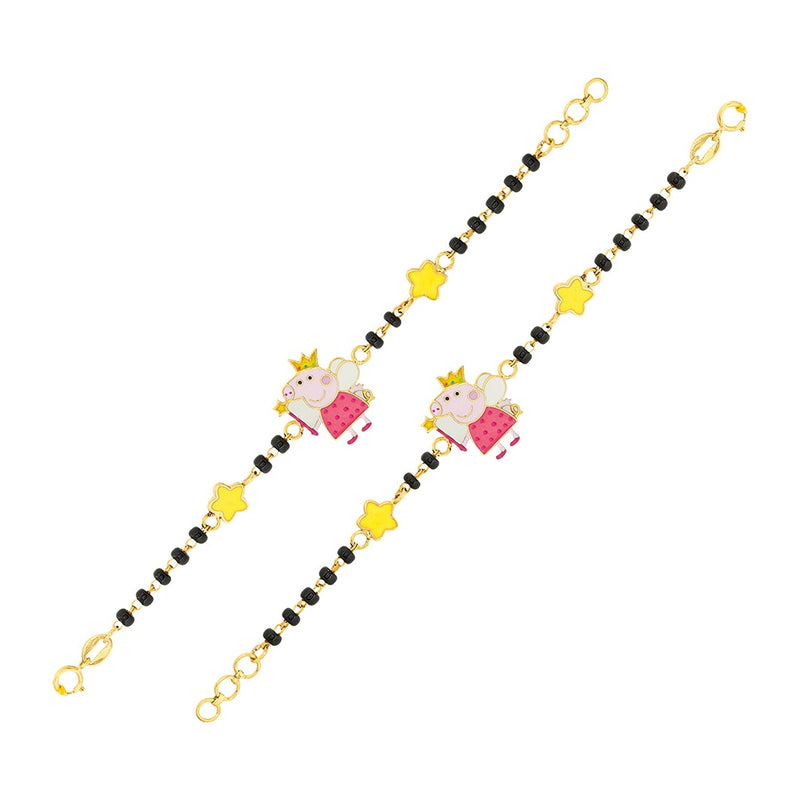 Peppa Pig Baby Nazaria Gold Bracelet