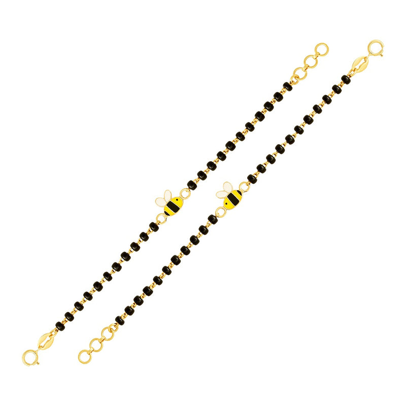 Cute Bee Baby Nazaria Gold Bracelet