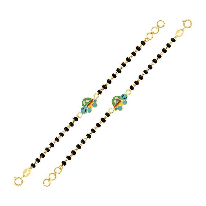 Cute Tortoise Baby Nazaria Gold Bracelet