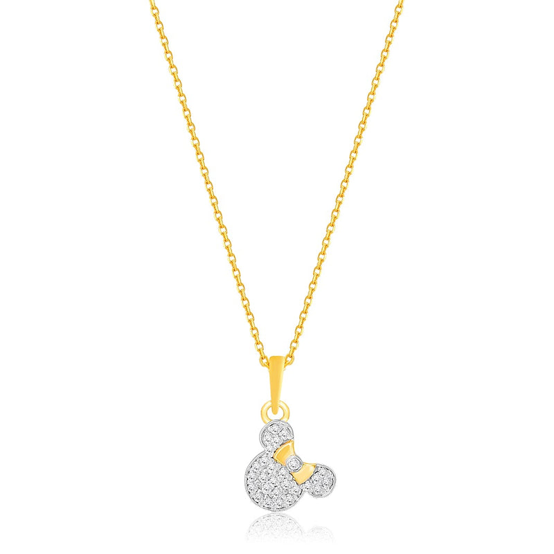 Mouse Necklace, Mickey Moonstone Necklace – Janine Design