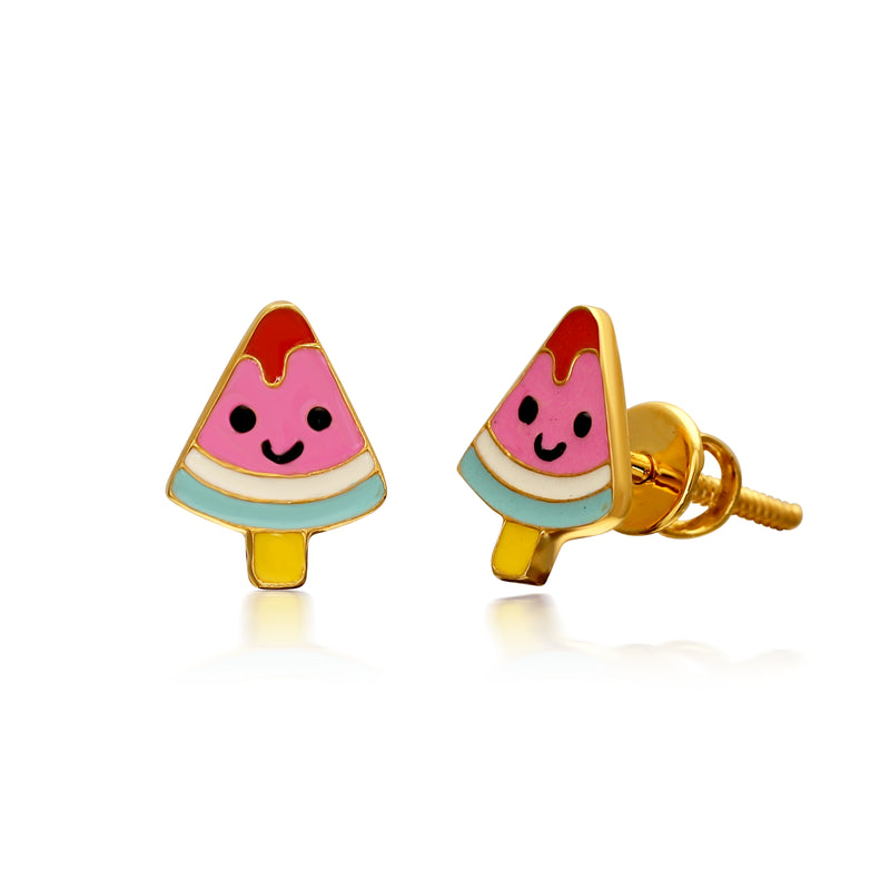 Cute Watermelon Candy Kids Earrings