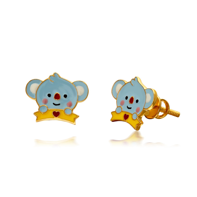 Cute Koala Bear Kids Earrings