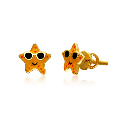 Cool Star Kids Earrings