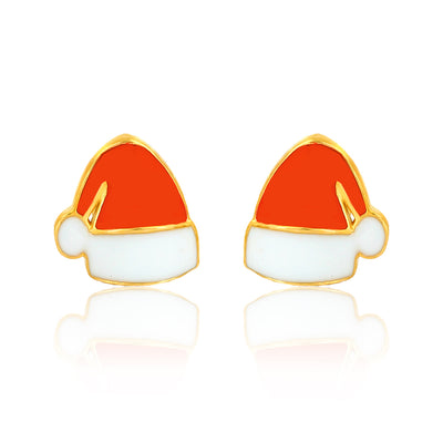 Santa Claus Cap Kids Earrings