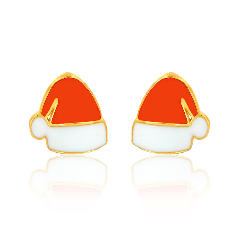 Santa Claus Cap Kids Earrings