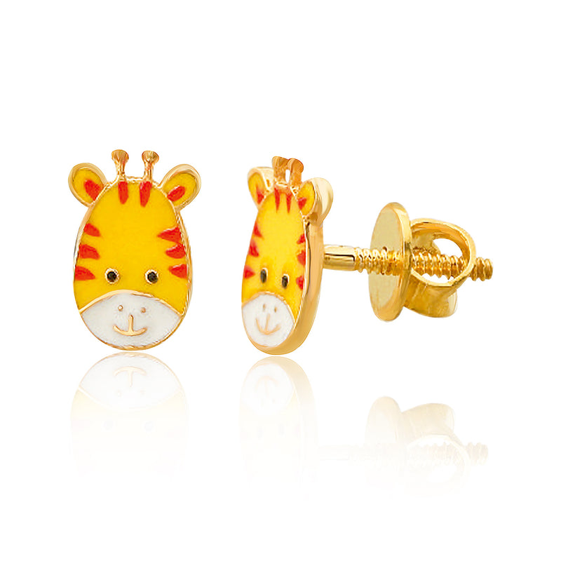 Cute Giraffe Kids Earrings