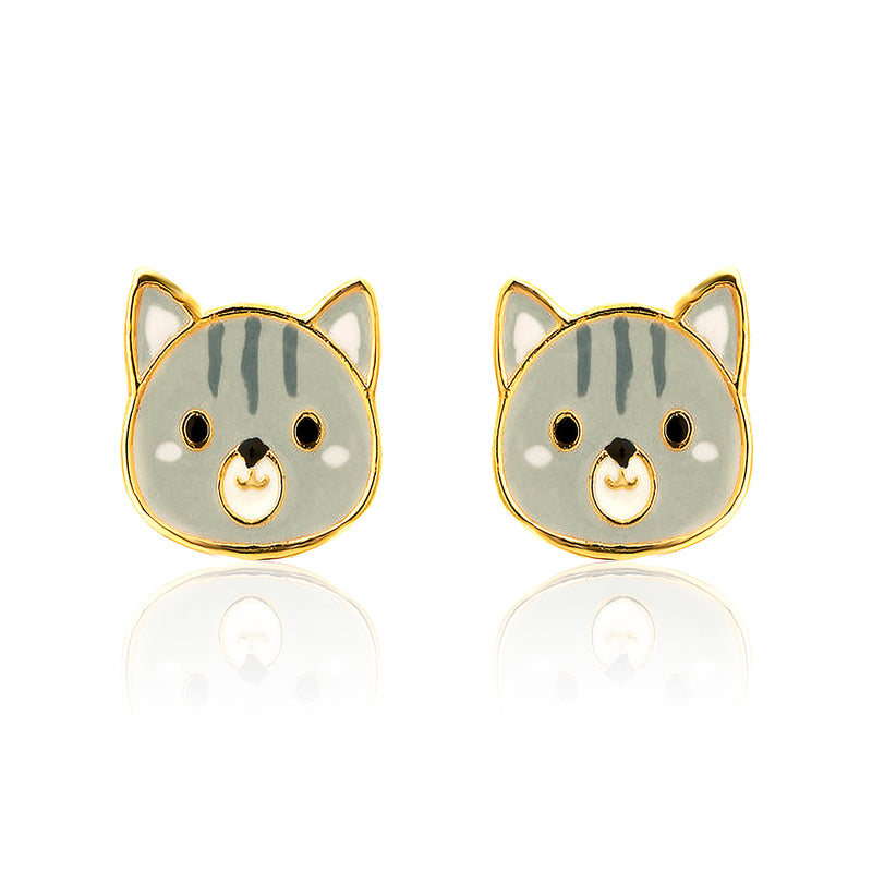 Cute Kitty Kids Earrings