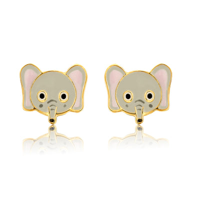 Cute Elephant Kids Earrings