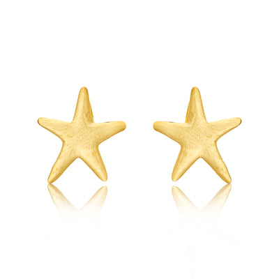 Golden Star Kids Earrings