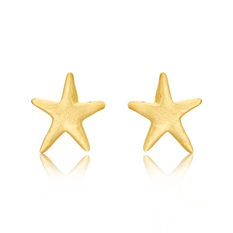 Golden Star Kids Earrings