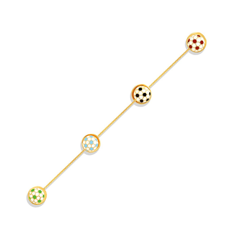 Elegant Football-themed Kurta Buttons