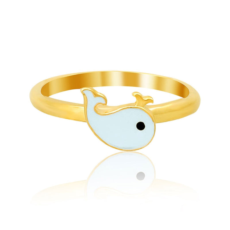 Blue Dolphin Kids Gold Ring