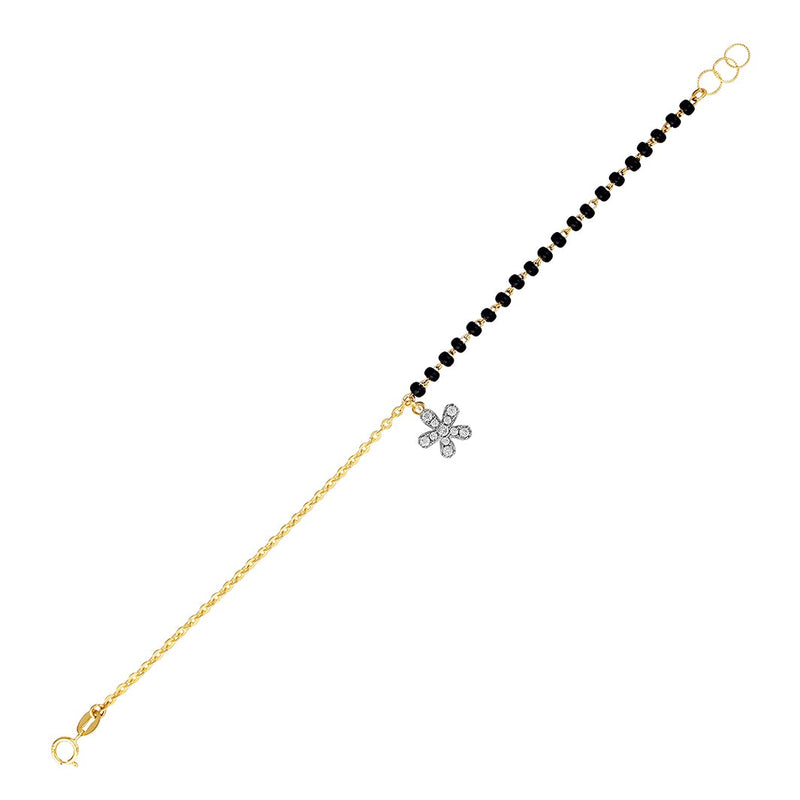 Studded Astrick Mangalsutra Bracelet