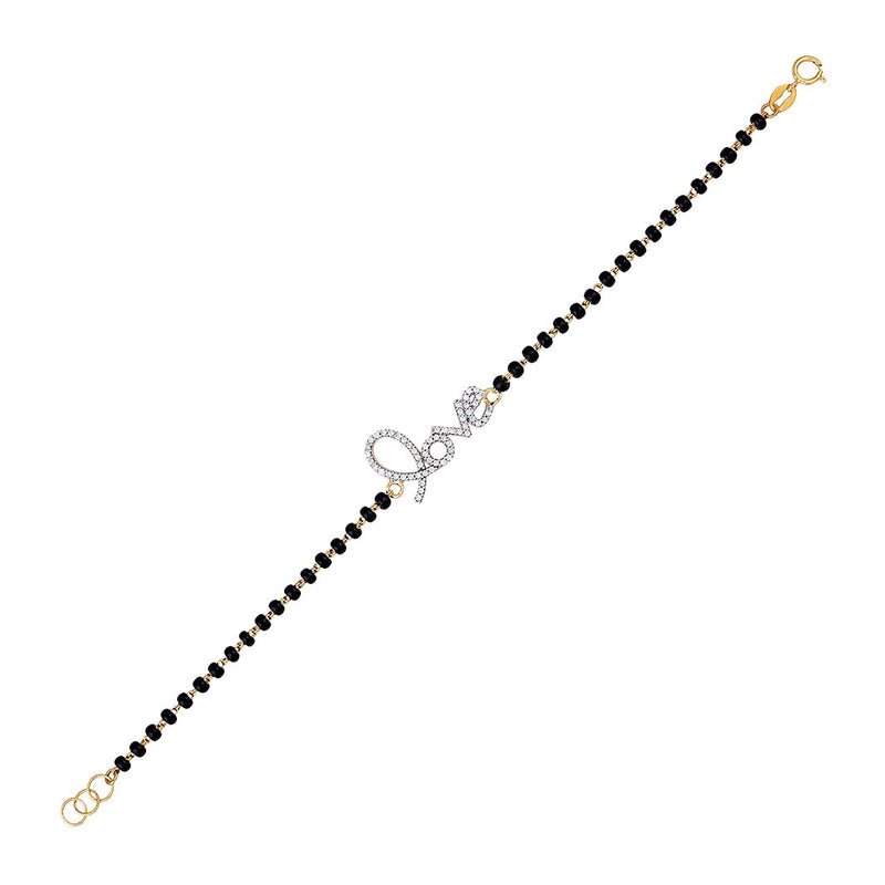 Studded Love Mangalsutra Bracelet