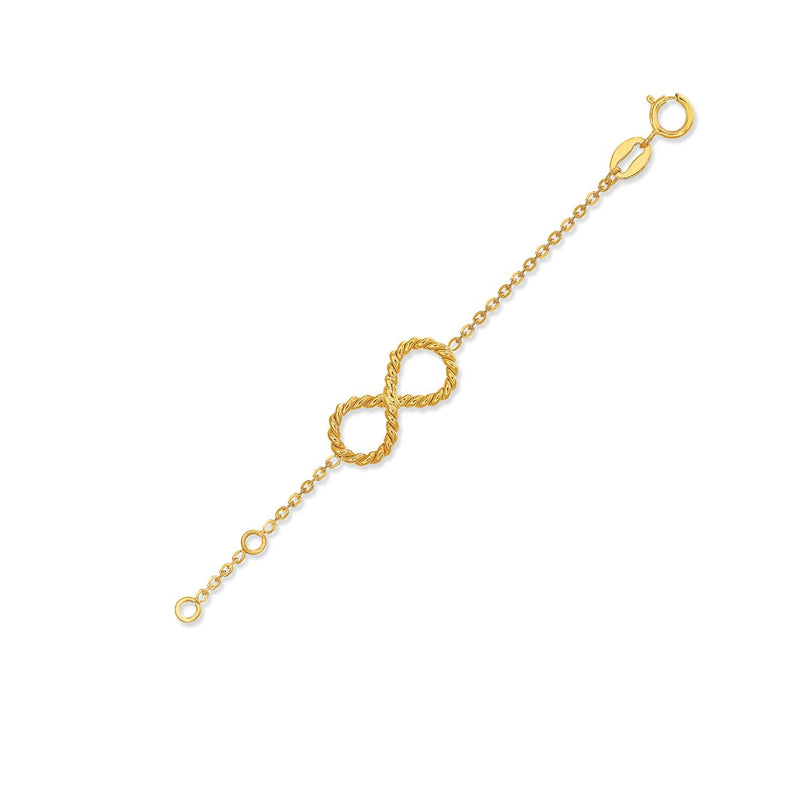 Infinity Watch Charm Bracelet