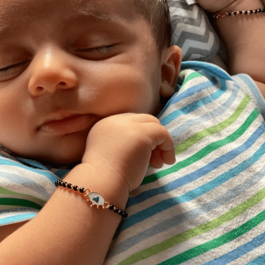 Kids Beaded Bubble Bracelet – Baby Gold