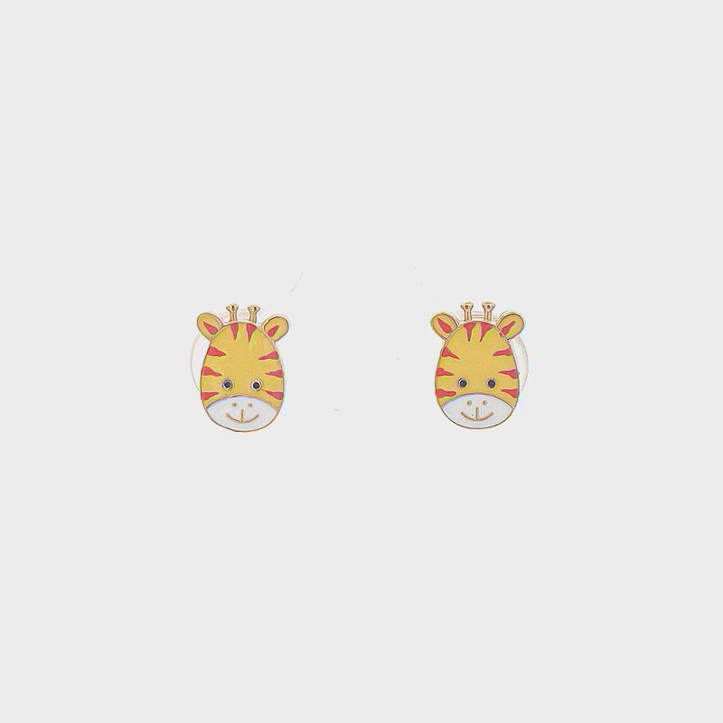 Cute Giraffe Kids Earrings